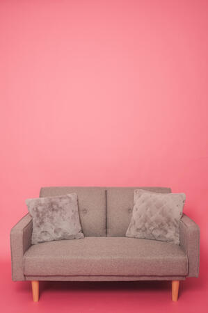 Grey sofa
